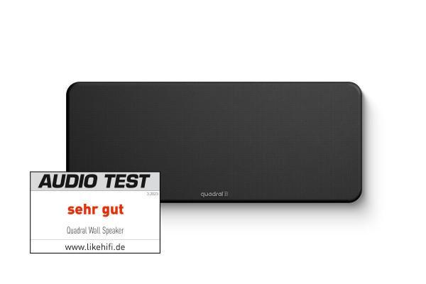 Quadral Enceinte murale noire