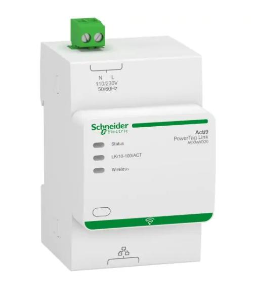 PowerTag Link - concentrateur sans fil vers Modbus TCP/IP - 20 capteurs sans fil